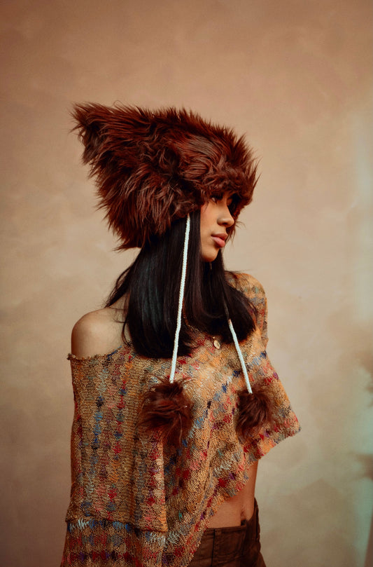 FURRY BIG HEAD HAT